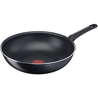 TEFAL B55819 Day By Day Wok - Wok-Pfanne (Schwarz)