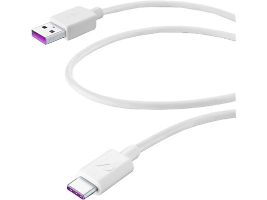 CELLULAR LINE Super Charge - Câble de chargement (Blanc)