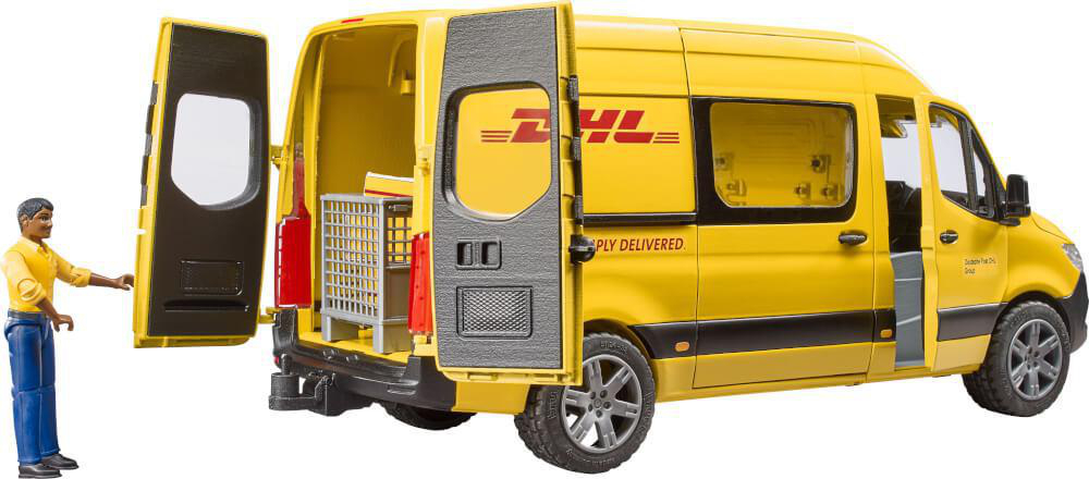 Sprinter Spielset MB DHL Fahrer mit BRUDER Mehrfarbig