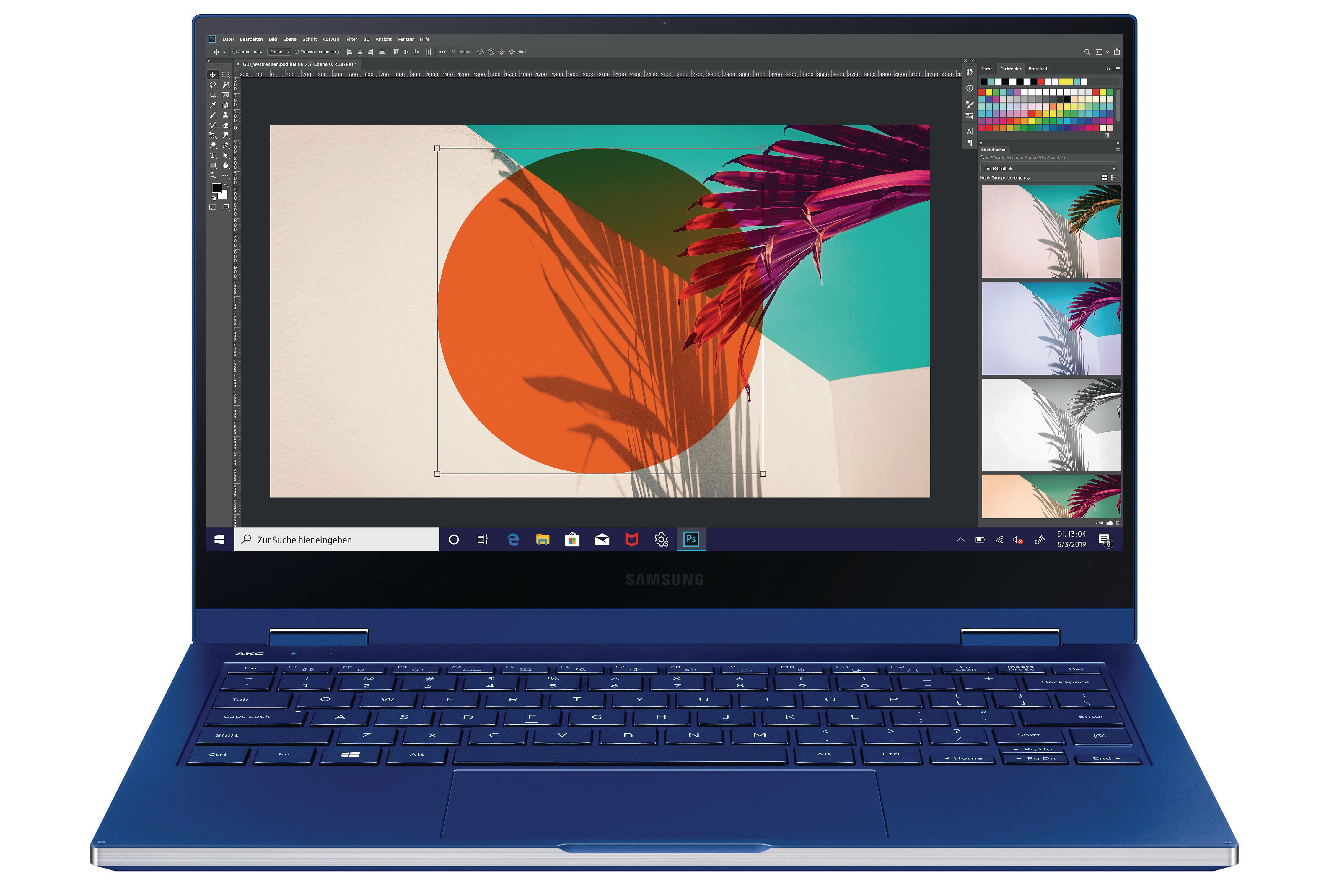 SAMSUNG Galaxy Book Flex - 13,3 Zoll - Intel® Core™ i5 i5-1035G4 - 8 GB - 256 GB - Intel® Iris® Plus Graphics - Windows 10 Home (64 Bit)
