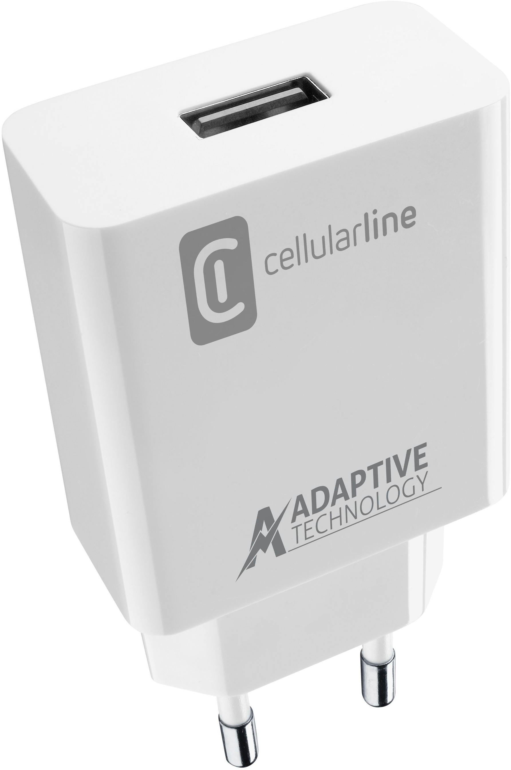 CELLULAR LINE Adaptive Fast Charger Kit 15 W - Ladegerät (Weiss)