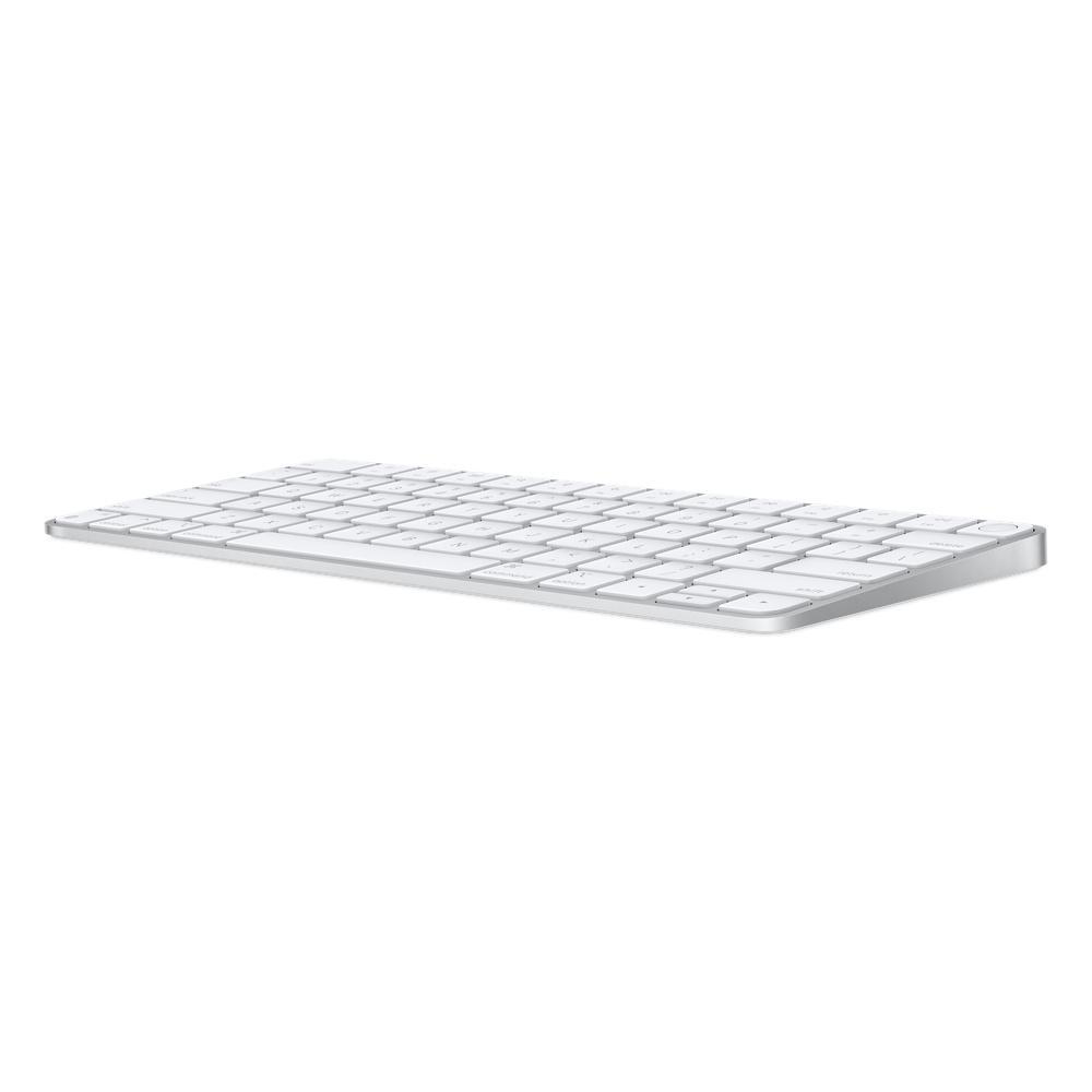 APPLE MK293D/A Magic, Tastatur, Scissor, Kabellos und Kabelgebunden, Weiß