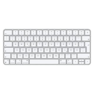 APPLE MK2A3D/A Magic, Tastatur, Scissor, Kabellos und Kabelgebunden, Weiß