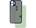 CASE AND PRO iPhone 12 Mini műanyag tok, kék-zöld (MATT-IPH1254-BLG)
