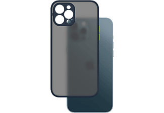 CASE AND PRO iPhone 12 Pro Max műanyag tok, kék-zöld (MATT-IPH1267-BLG)