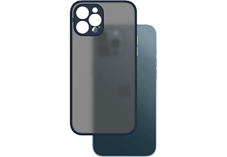 CASE AND PRO iPhone 12 műanyag tok, kék-zöld (MATT-IPH12-BLG)