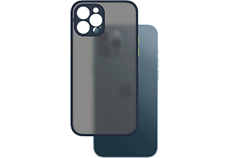 CASE AND PRO iPhone 12 Pro műanyag tok, kék-zöld (MATT-IPH12P-BLG)