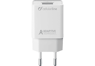 CELLULARLINE USB Adaptive Fast Charger 15W - Ladegerät (Weiss)