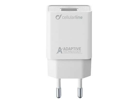 CELLULAR LINE USB Adaptive Fast Charger 15W - caricabatterie (bianco)