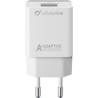 CELLULAR LINE USB Adaptive Fast Charger 15W - Ladegerät (Weiss)