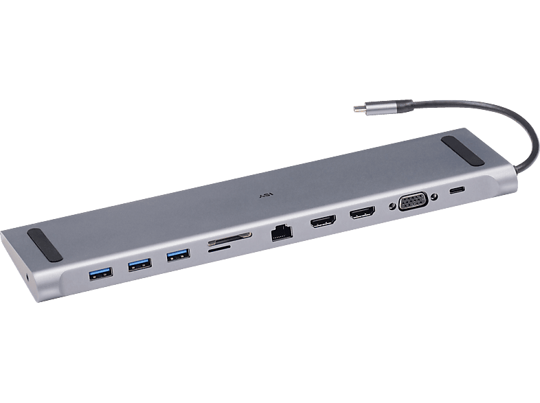 ISY IDO-1000 USB Adapter, Silber