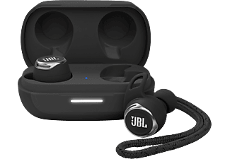 JBL Reflect Flow Pro+ - Cuffie senza fili reali (In-ear, Nero/Argento)