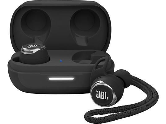 JBL Reflect Flow Pro+ - True Wireless Kopfhörer (In-ear, Schwarz/Silber)