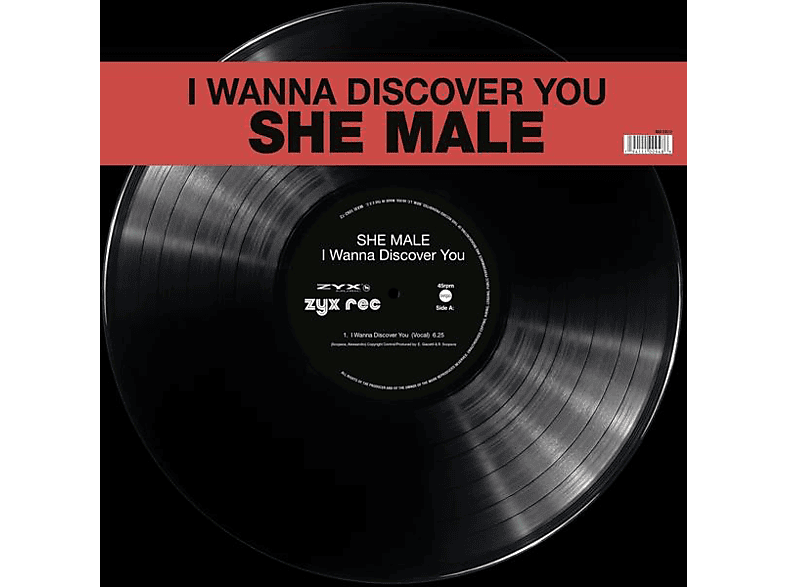 She Male - I Wanna Discover You - (Vinyl)