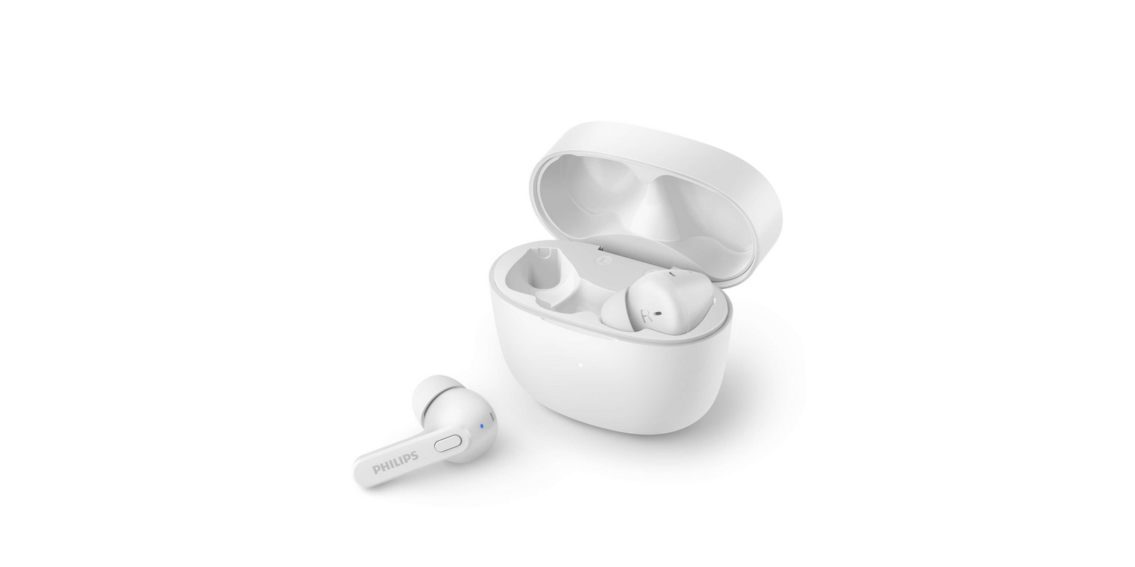 PHILIPS TAT2206WT/00, In-ear Kopfhörer Bluetooth Schwarz