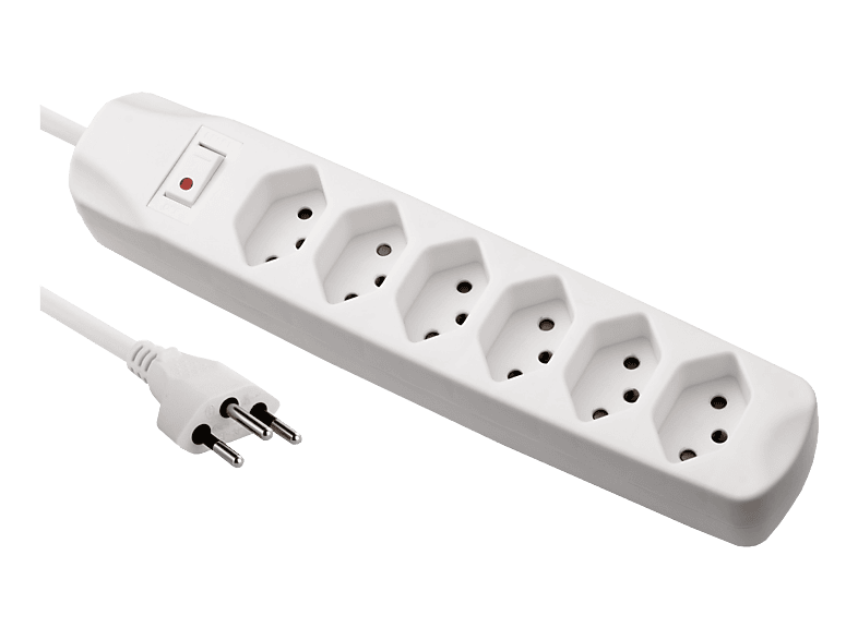SCHOENENBERGER 85.110.6.3WS - Steckdosenleiste (Weiss)