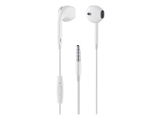 MUSIC SOUND Egg Capsule - Casques (In-ear, Blanc)