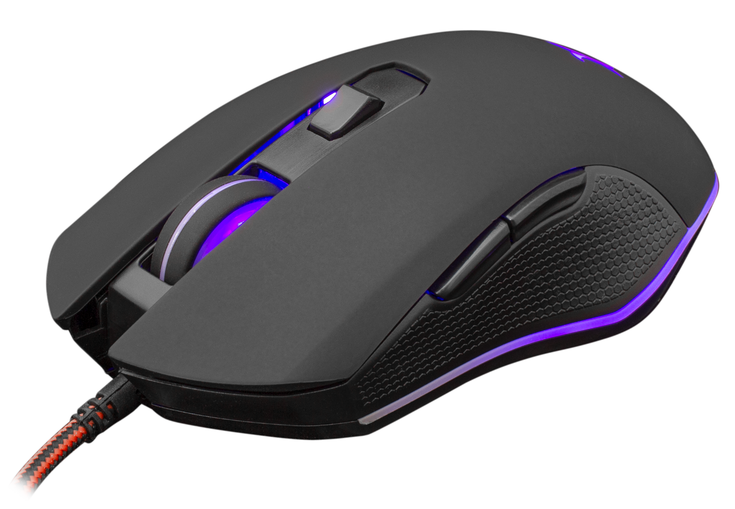 WHITESHARK Cyrus 6 gombos vezetékes gamer egér 3200 DPI (GM-3001)