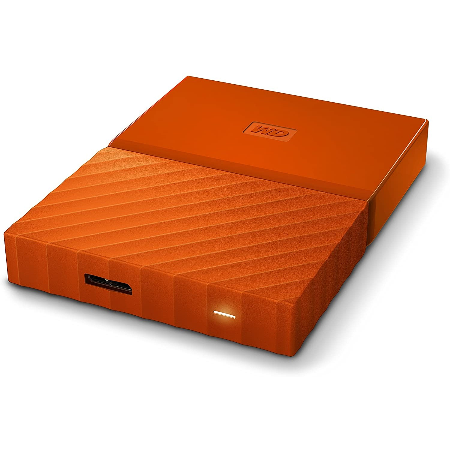 Disco duro externo 2 TB - WD My Passport, Portátil, HDD, USB 3.0, Para Windows y Mac, 2.5", Naranja