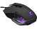 WHITE SHARK Hannibal-2 vezetékes gamer egér, fekete (GM-5006B)