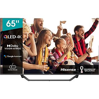 REACONDICIONADO B: TV QLED 65" - Hisense 65A7GQ, HDR UHD 4K , Smart TV, HDMI, Dolby Atmos, Dolby Vision, HDR10+, Negro