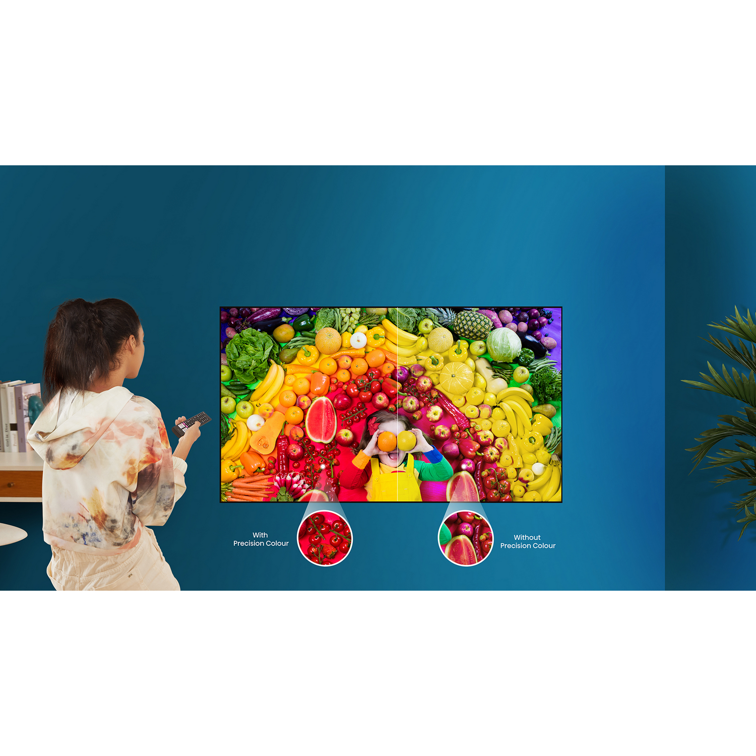 TV LED 55" - Hisense 55A6G, UHD 4K, VIDAA U 5.0, HDMI 2.1, Dolby Vision, HDR10+, Control de voz, Negro