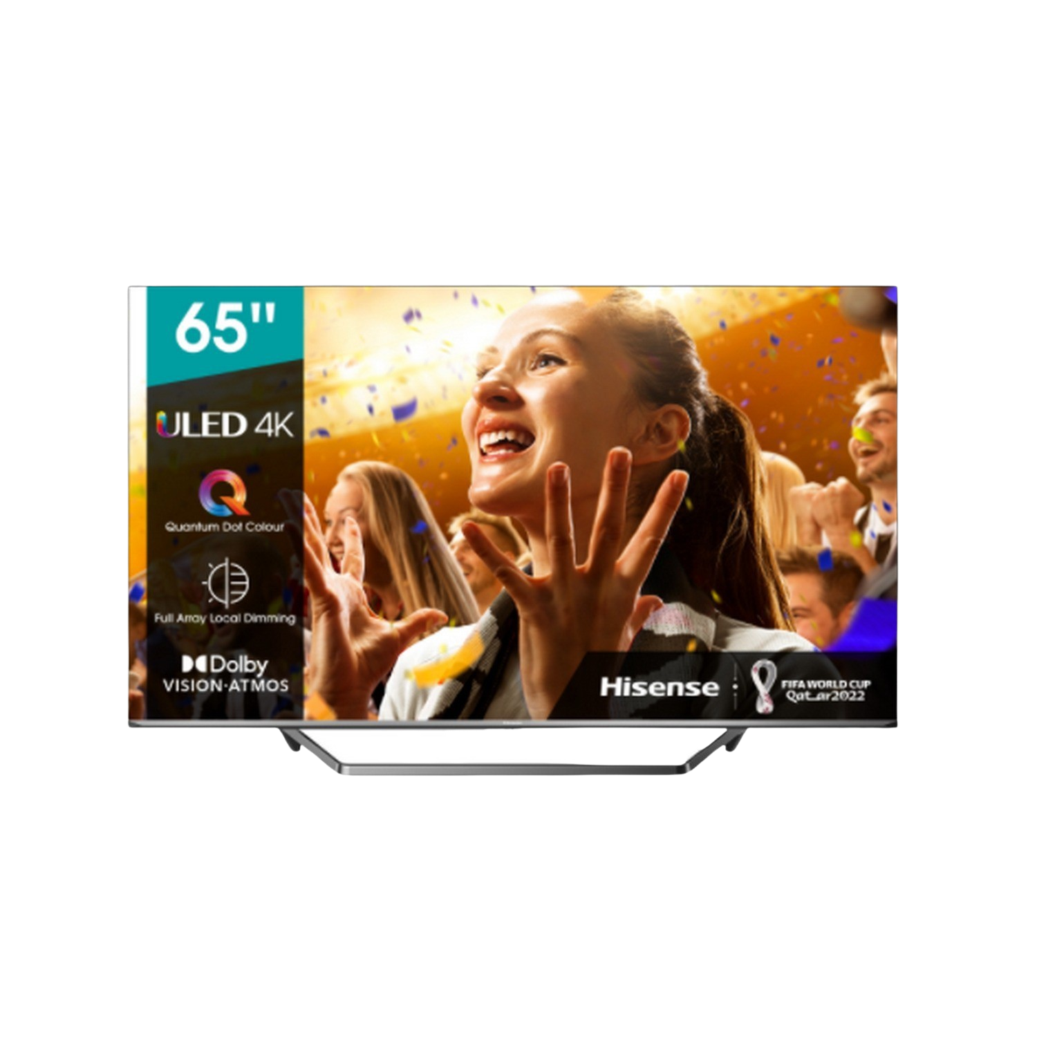 TV ULED 65" - Hisense 65U7QF, UHD 4K, FALD, Dolby Atmos, Dolby Vision, Modo Game, QuantumDot, SmartTV, HDR10+