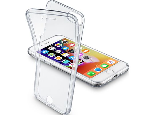 CELLULAR LINE Clear Touch - Guscio di protezione (Adatto per modello: Apple iPhone SE 2020/8/7)