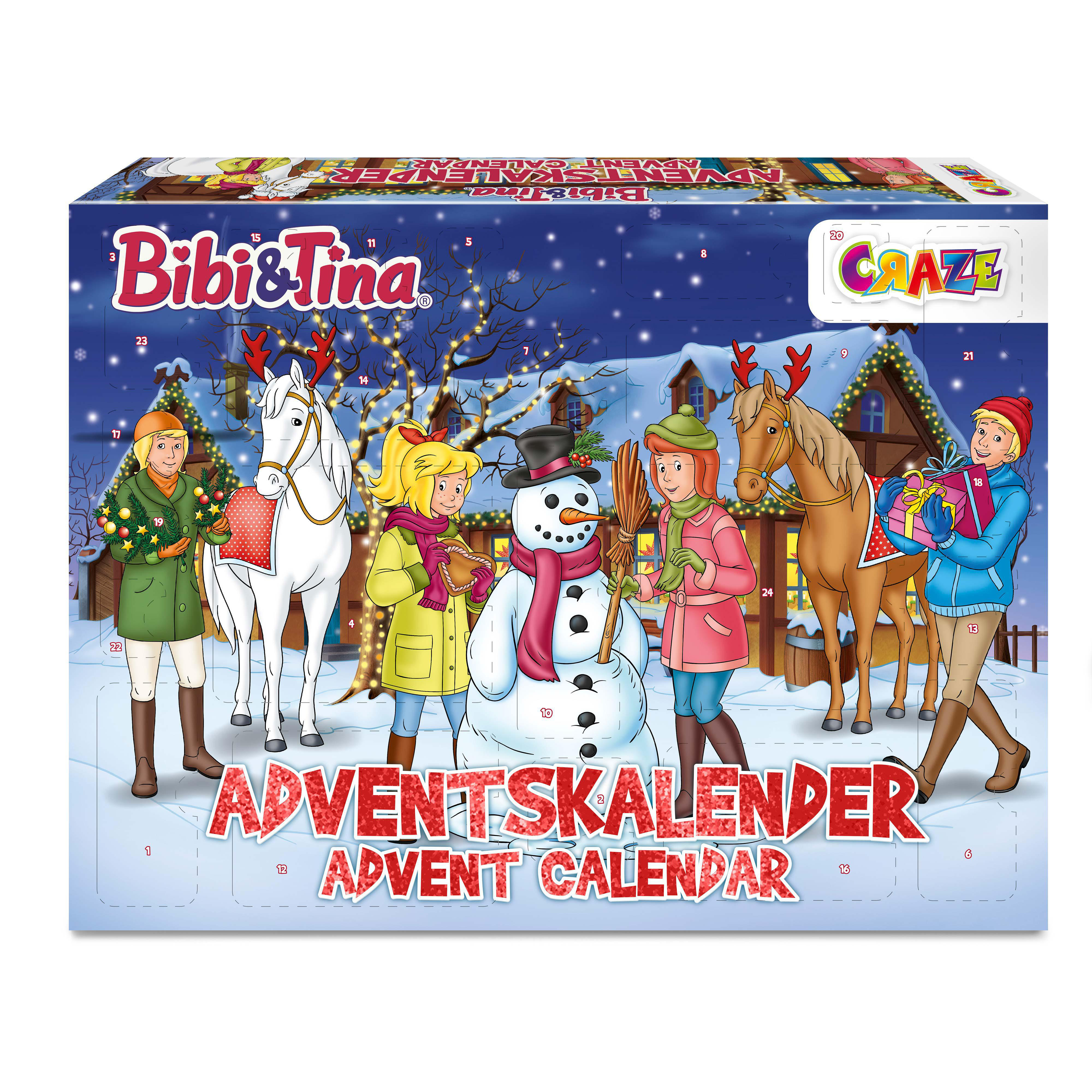 CRAZE 12219 ADVENTSKALENDER BIBI & TINA - 2021 Adventskalender