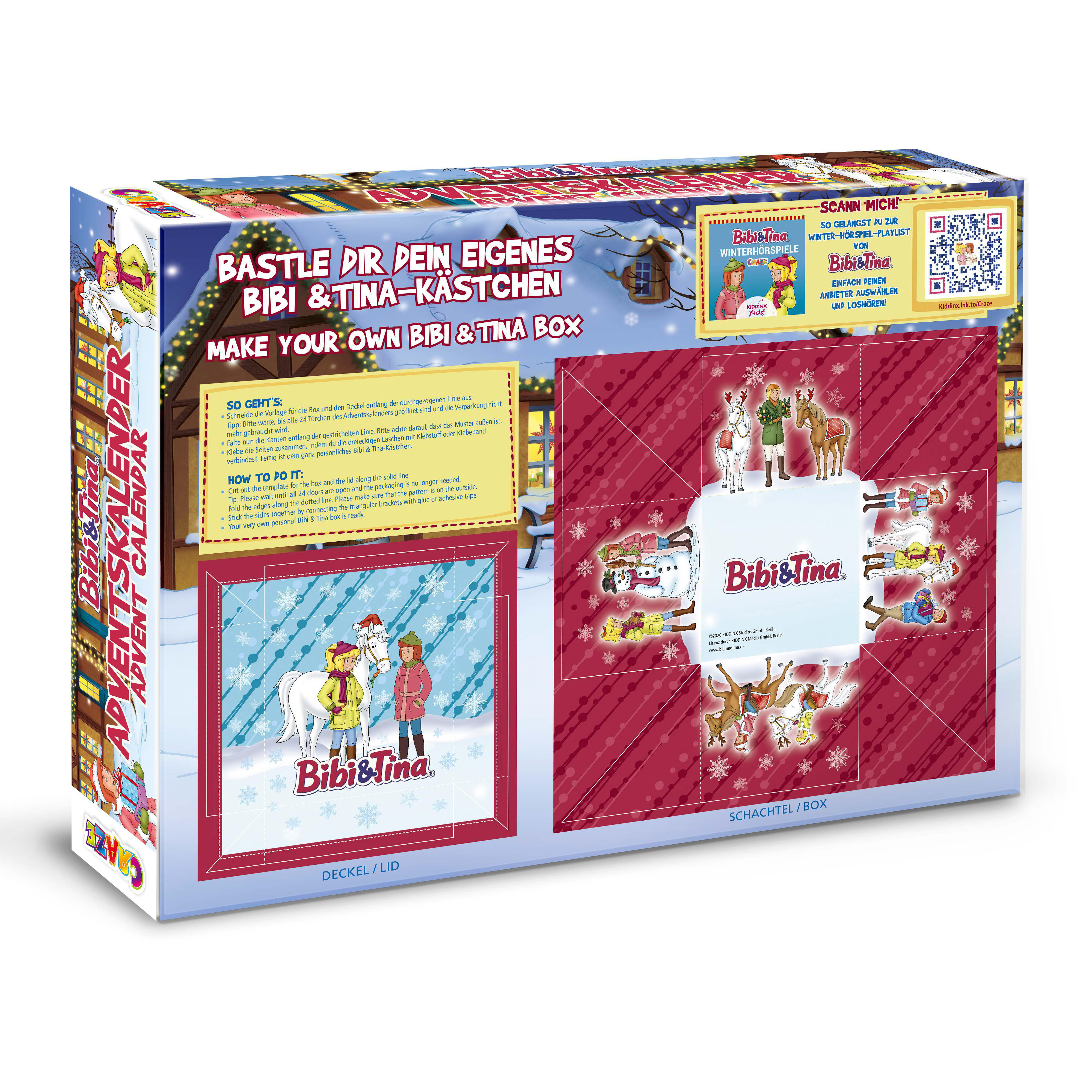 CRAZE 12219 ADVENTSKALENDER BIBI & TINA - 2021 Adventskalender