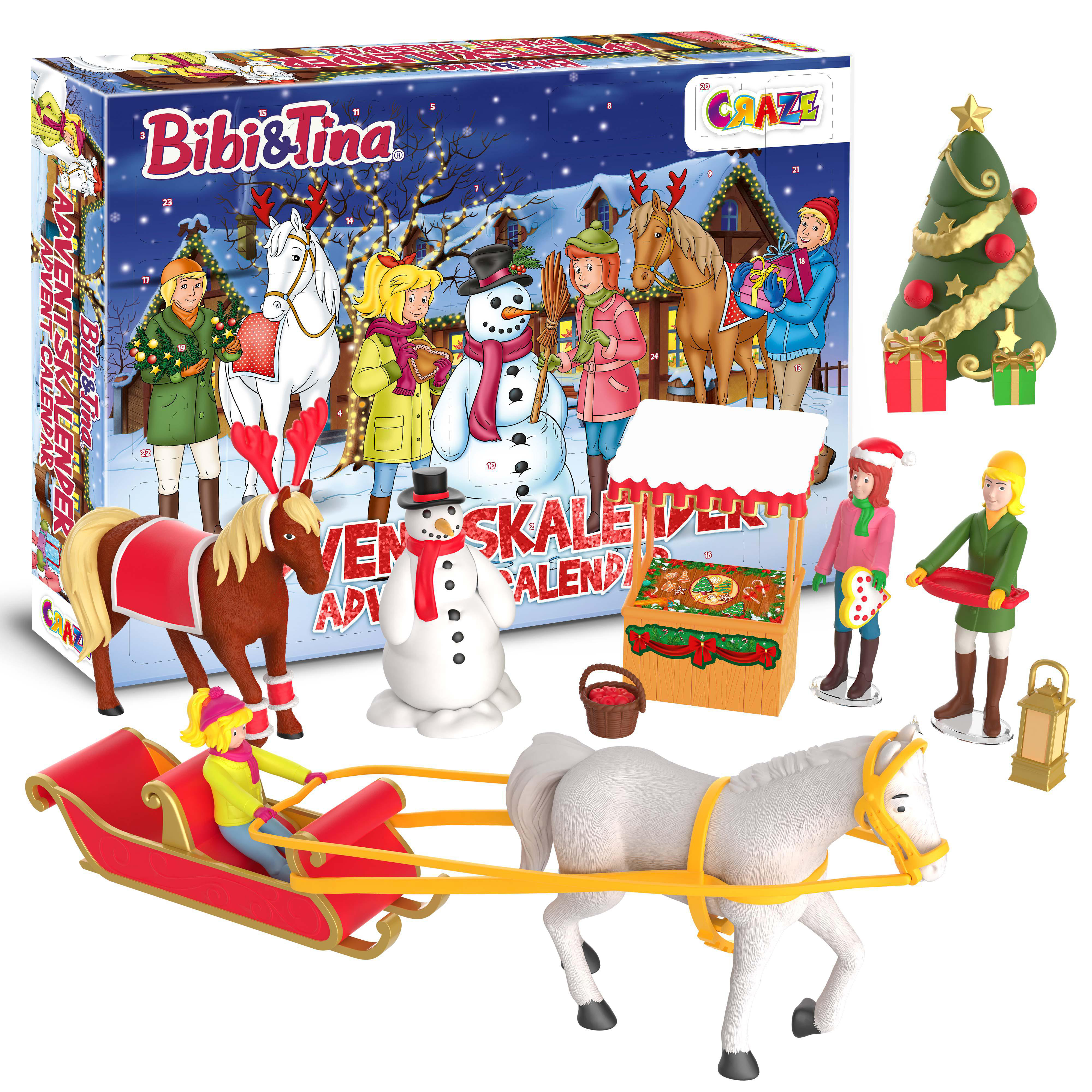 CRAZE 12219 ADVENTSKALENDER BIBI & TINA - 2021 Adventskalender