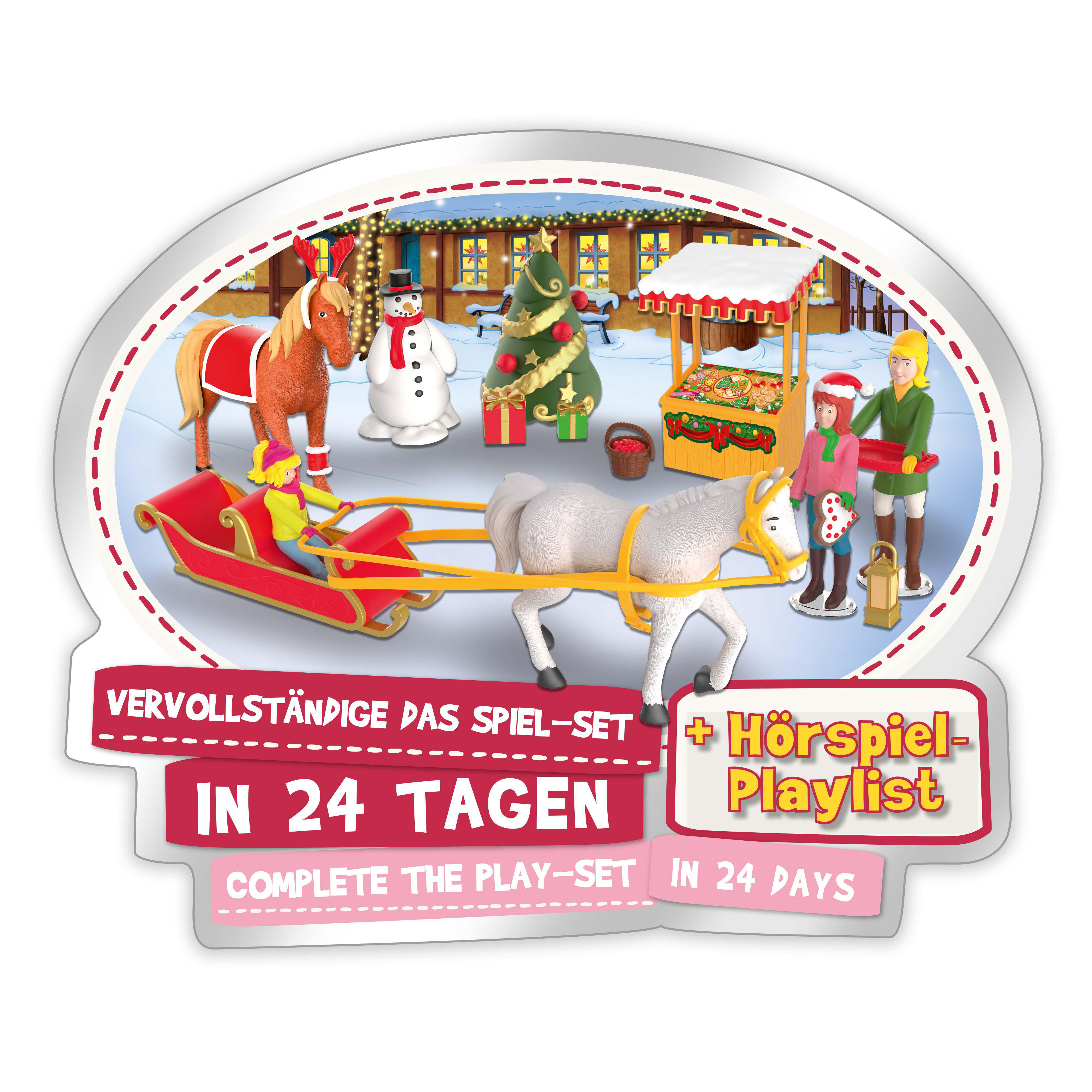 CRAZE 12219 ADVENTSKALENDER BIBI & TINA - 2021 Adventskalender