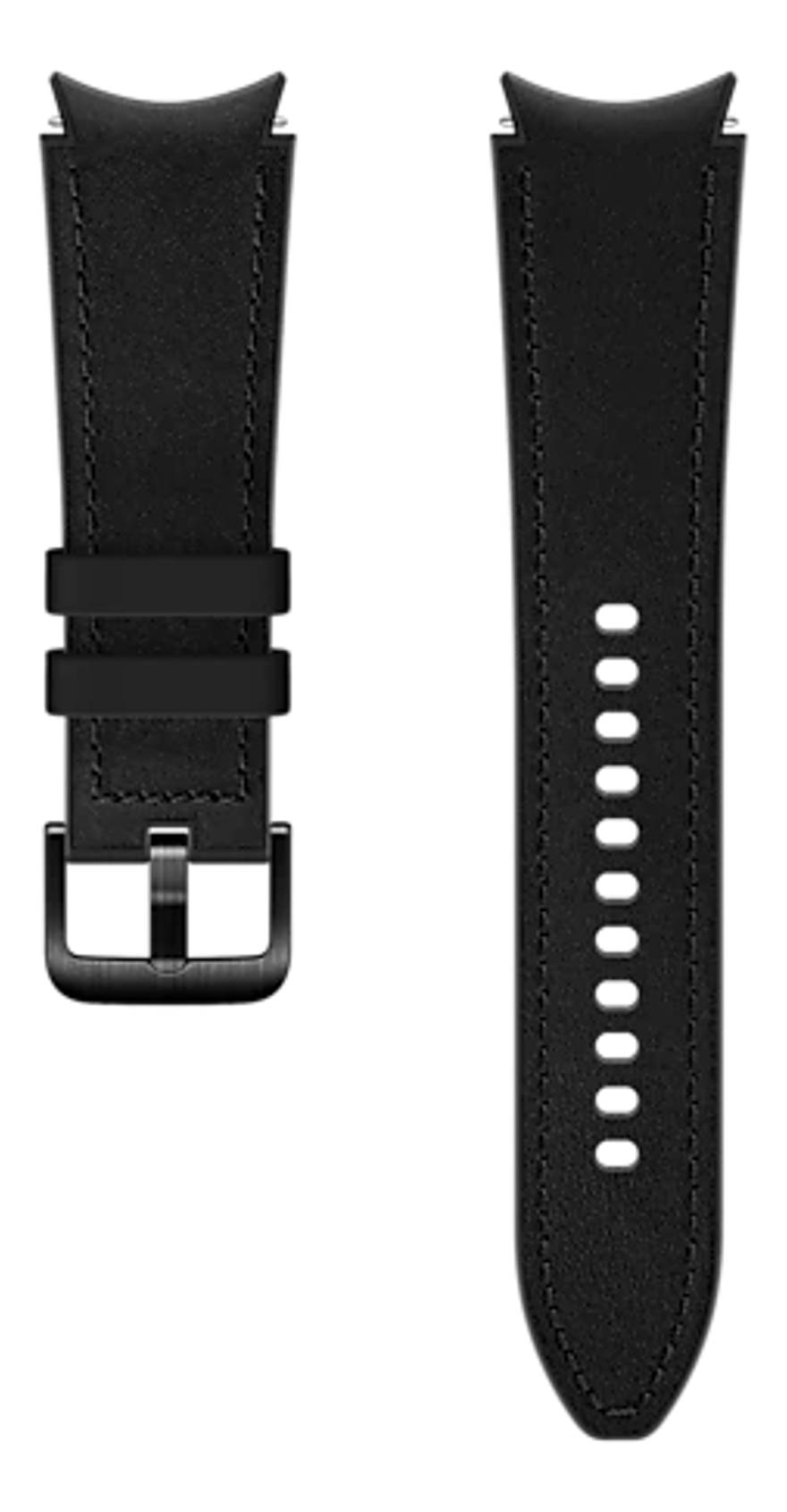 SAMSUNG Hybrid Leather - Braccialetto da sport (Nero)