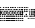 STEELSERIES PrismCAPS gombkészlet St Apex billentyűzethez, fekete, UK angol kiosztás (60218)