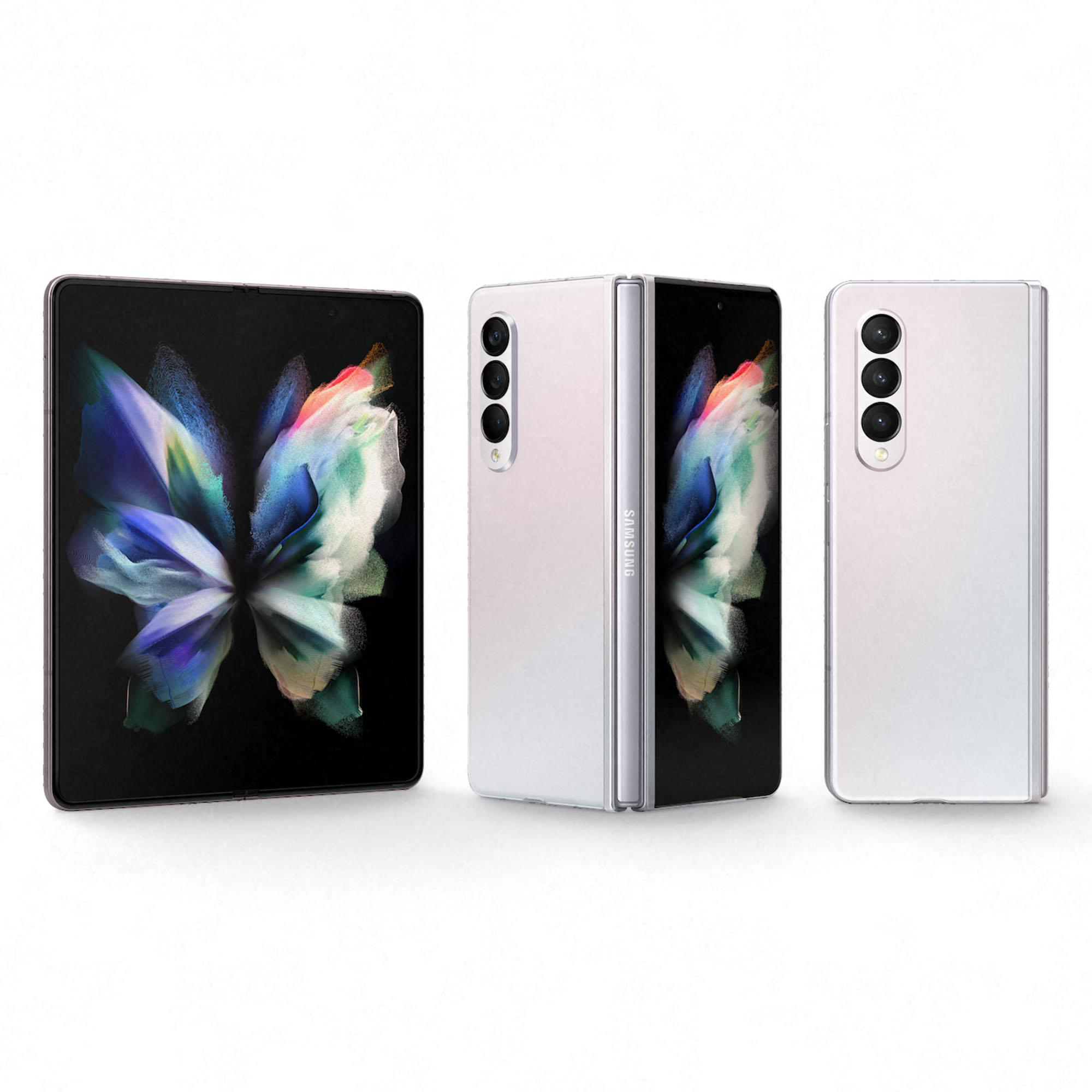SAMSUNG Galaxy Z Fold3 5G 512 GB Phantom Silver Dual SIM