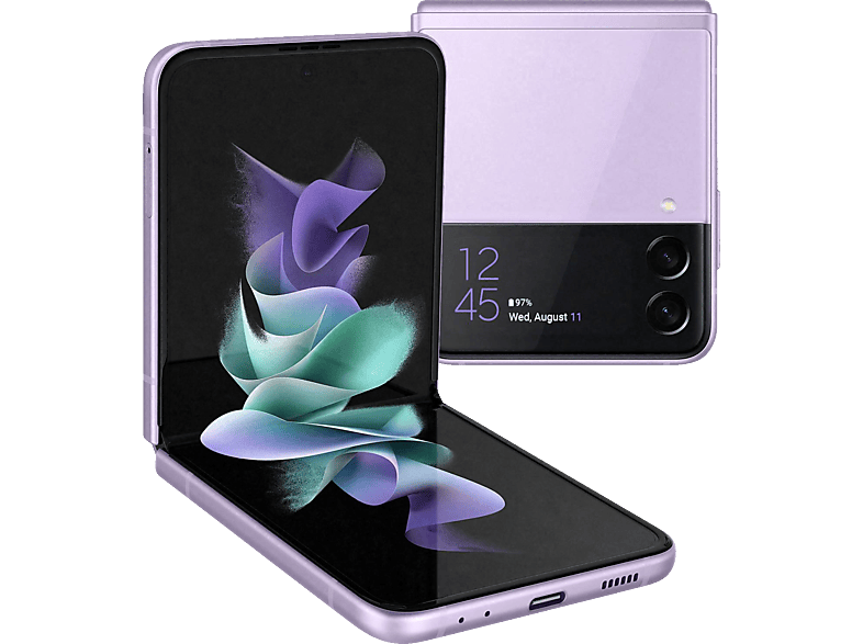 SAMSUNG Galaxy Z Flip3 5G 128 GB Phantom Lavender Dual SIM