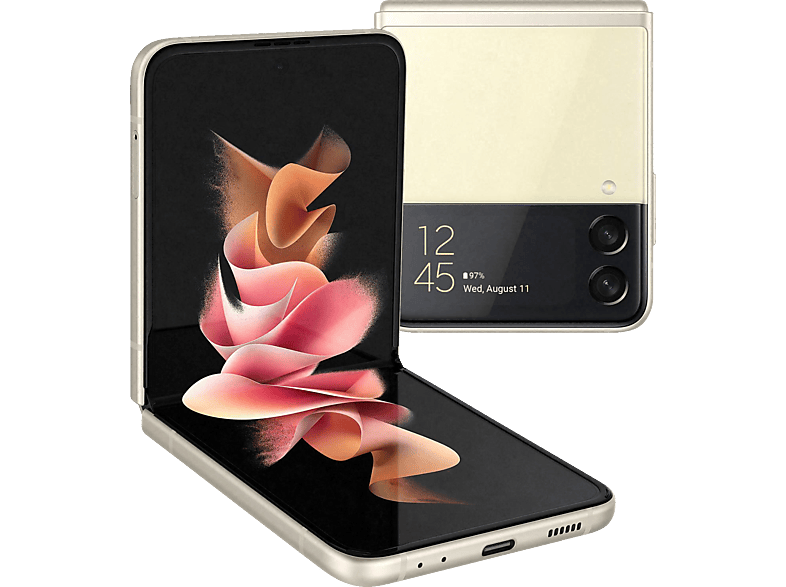 SAMSUNG Galaxy Z Flip3 5G 256 GB Phantom Cream Dual SIM