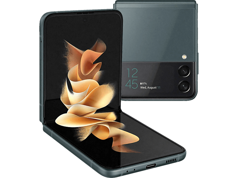 NE SIM Green 5G Flip3 Galaxy Phantom GB 256 SAMSUNG Dual Z