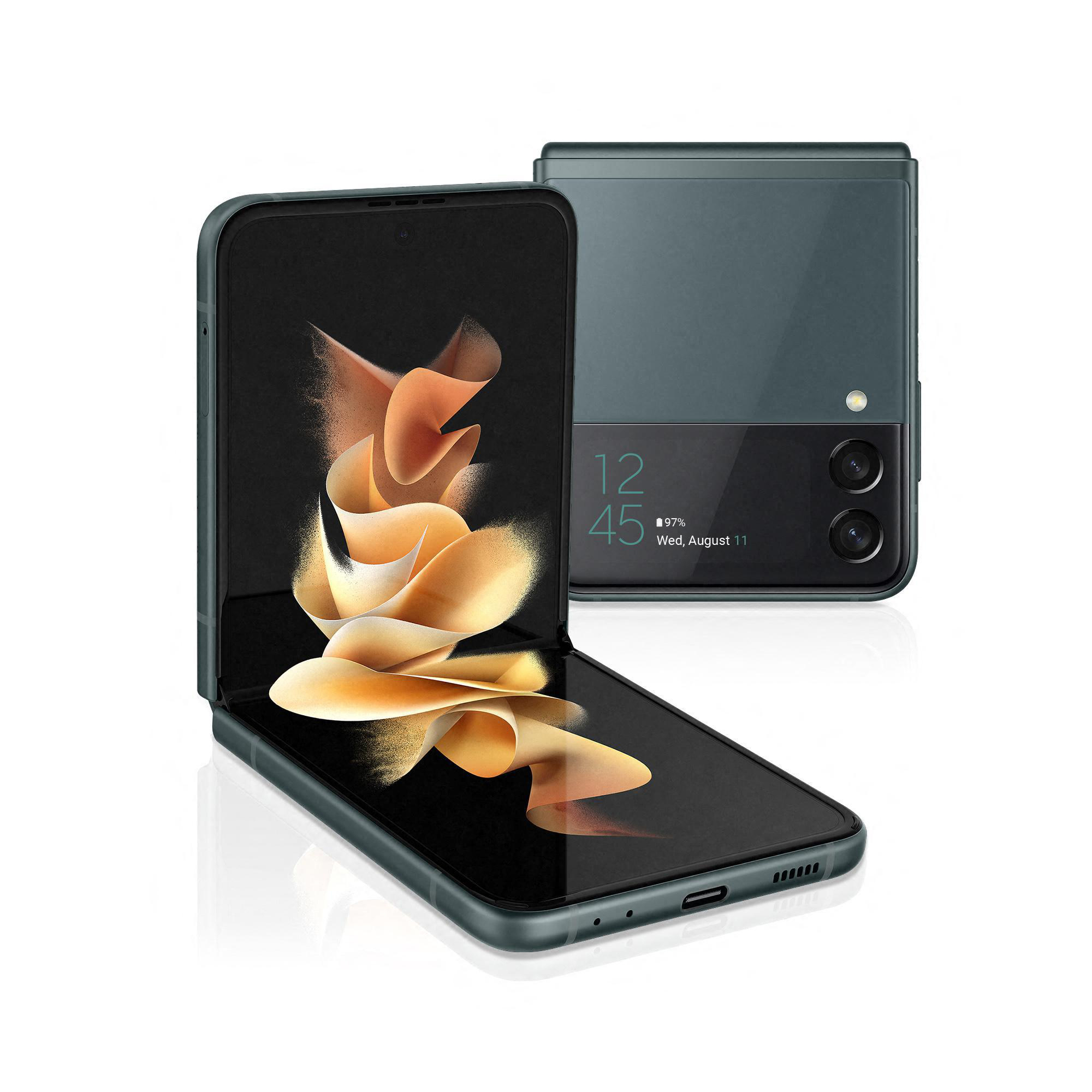 SAMSUNG Galaxy Z Flip3 5G 128 GB Phantom Green Dual SIM | MediaMarkt