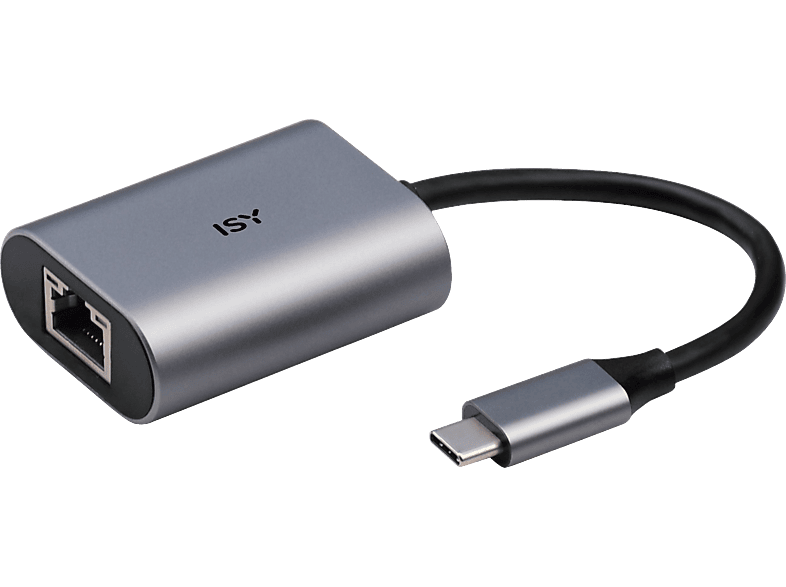 ISY IAD 1010-C USB Adapter, Silber | USB Adapter