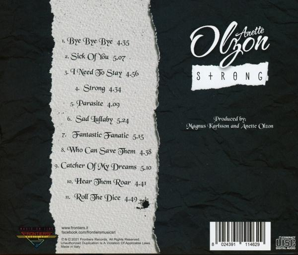 CD-Cover mit Titelliste und Künstlername, weißer Text auf schwarzem Hintergrund.