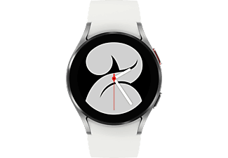 SAMSUNG Galaxy Watch4 (40 mm) - Version LTE, smartwatch (Largeur : 20 mm, Argent)