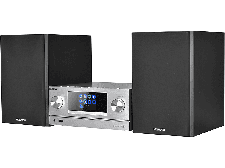 KENWOOD M-9000S-S Smart Micro Hi-Fi System (Silber)