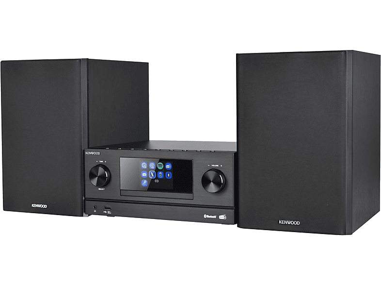 Thumbnail - KENWOOD M-9000S-B Smart Micro Hi-Fi System (Schwarz)