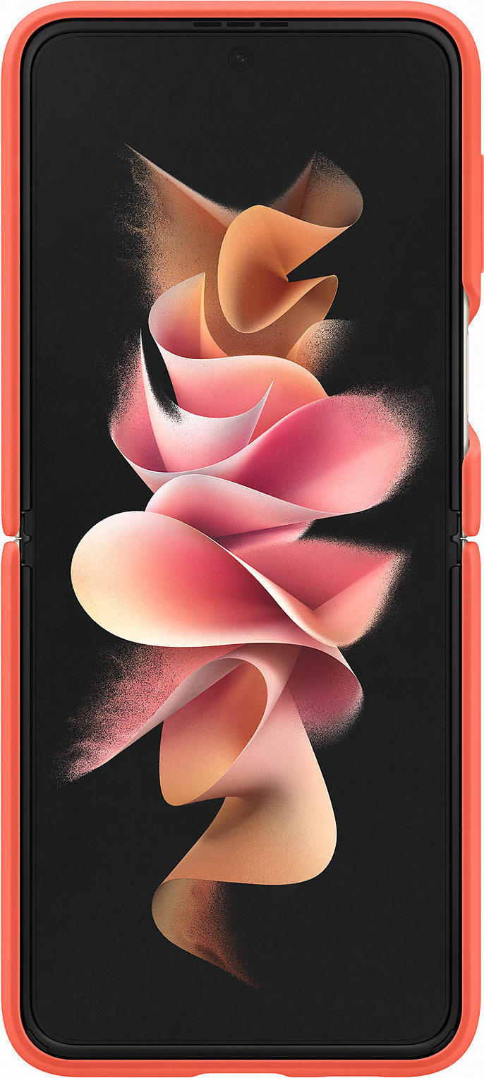 SAMSUNG Silicone Cover - Étui de protection avec anneau (Convient pour le modèle: Samsung Galaxy Z Flip3 5G)