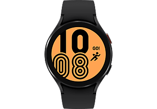 SAMSUNG Galaxy Watch4 (44 mm) - Version LTE, smartwatch (Largeur : 20 mm, Noir)