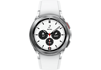 SAMSUNG Galaxy Watch4 Classic (42mm) - Versione LTE, smartwatch (Larghezza: 20 mm, Argento)