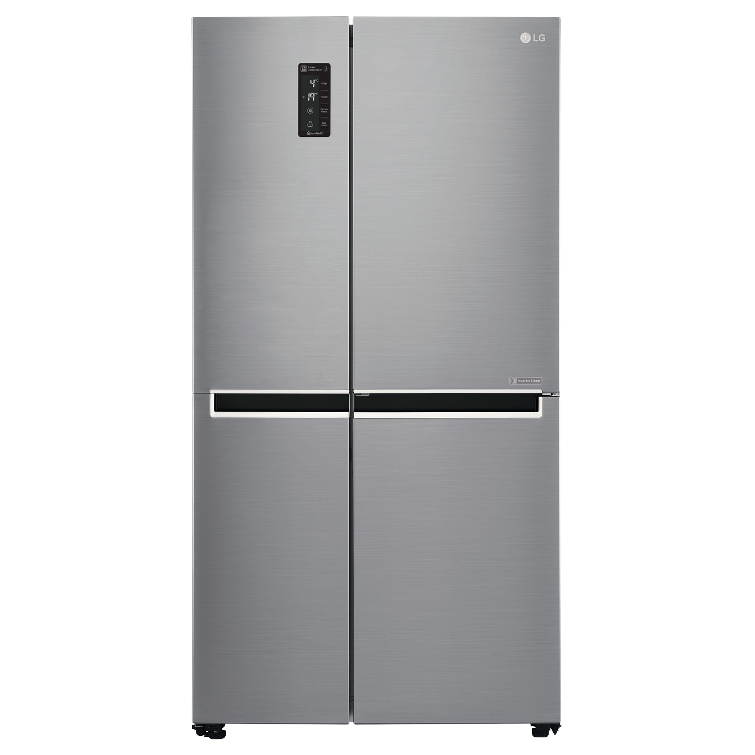 Frigorífico americano - LG GSB760PZXZ, 626 L, No Frost, 179 cm, 39 dB, Inox