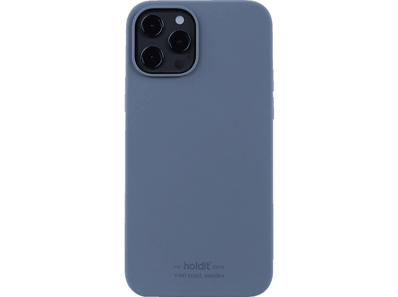 HOLDIT Silicone, Bookcover, Apple, 12 Blue Pacific Pro, iPhone iPhone 12