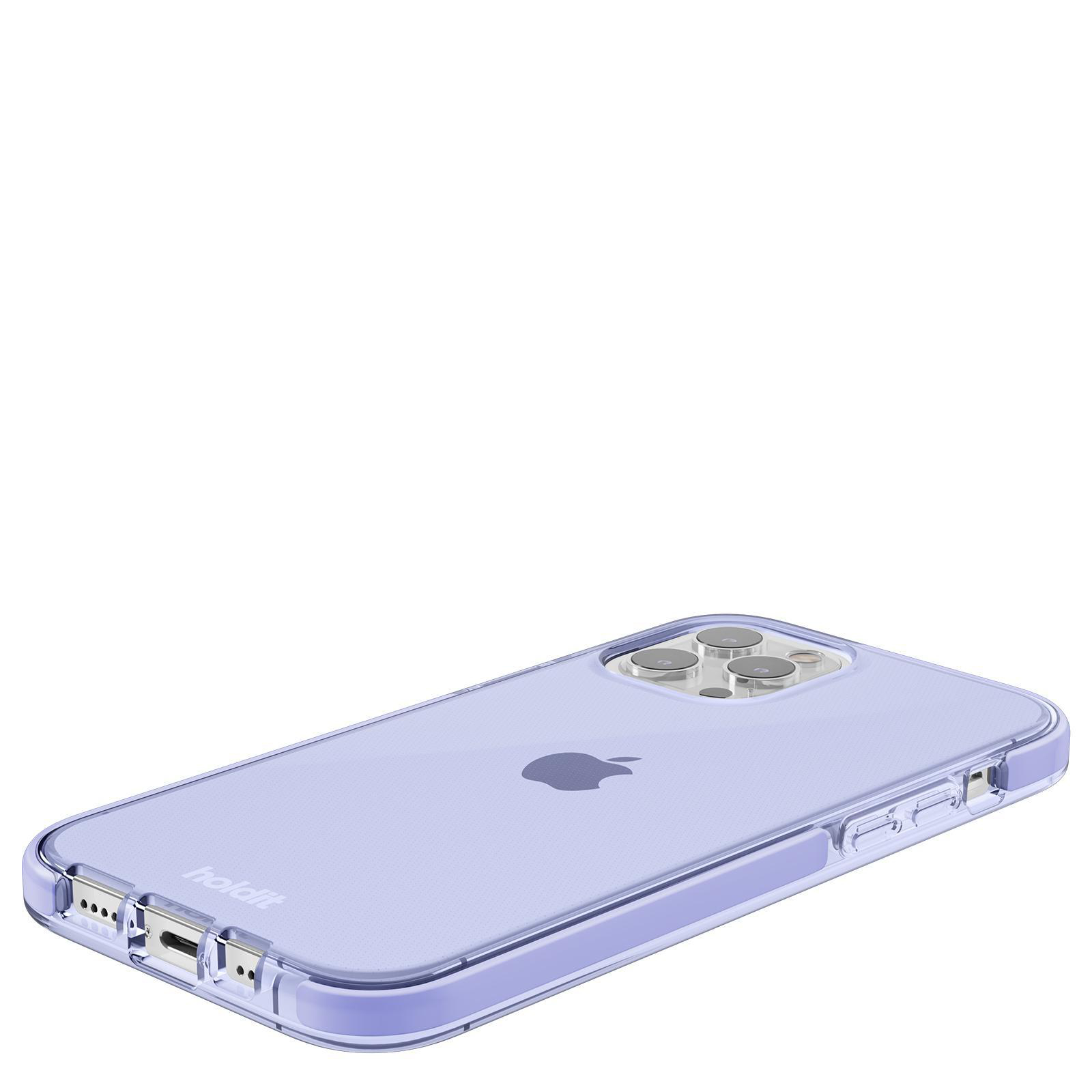 HOLDIT Seethru, Bookcover, Apple, iPhone 12, iPhone 12 Pro, Lavender